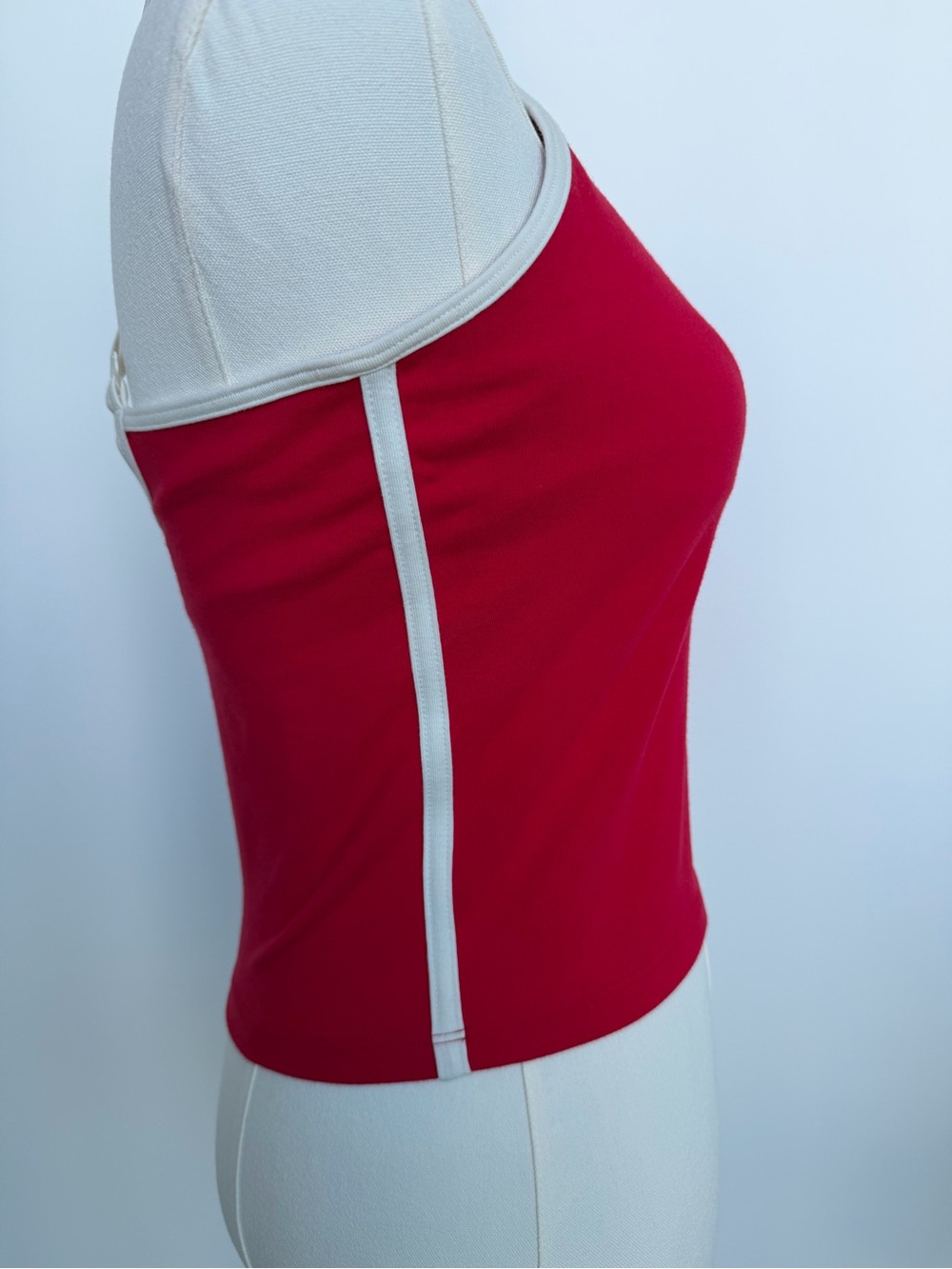 Victorias Secret PINK crisscross Red tank Sz Medium - Picture 3 of 16